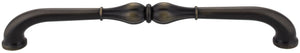 Jeffrey Alexander 818-12DBAC 12" Center-to-Center Brushed Oil Rubbed Bronze Bella Appliance Handle