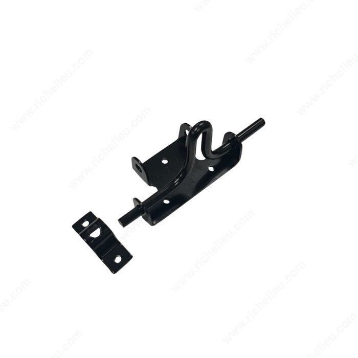 Richelieu 303FBR Slide-Action Gate Latch - 303, Black