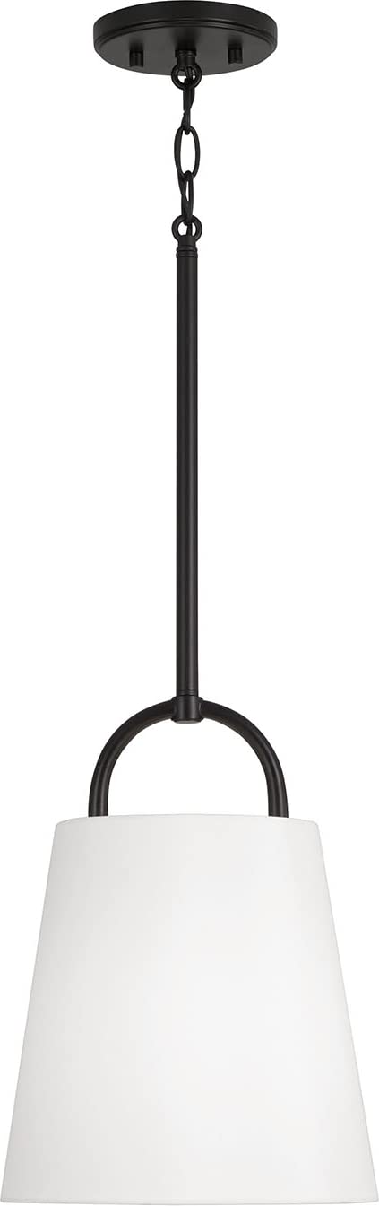 Capital Lighting 349411MB Brody 1 Light Pendant Matte Black