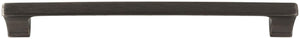 Jeffrey Alexander 752-224MB 224 mm Center-to-Center Matte Black Sullivan Cabinet Pull