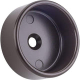 Hardware Resources M7345-ORB Dark Bronze Closed Knock-In Mounting Bracket for 1-5/16" Round Closet Rods