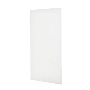 Swanstone SS-4896-1 48 x 96 Swanstone Smooth Glue up Bathtub and Shower Single Wall Panel in White SS0489601.010
