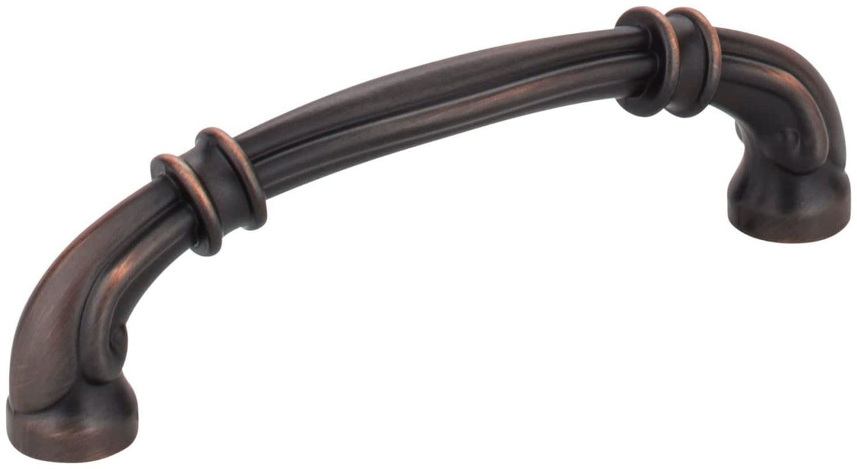 Jeffrey Alexander 317-96DBAC 96 mm Center-to-Center Brushed Oil Rubbed Bronze Lafayette Cabinet Pull