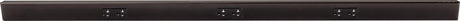 Task Lighting TR48-3BD-P-BK 48" TR Series Angle Power Strip, Black Finish, Black Receptacles