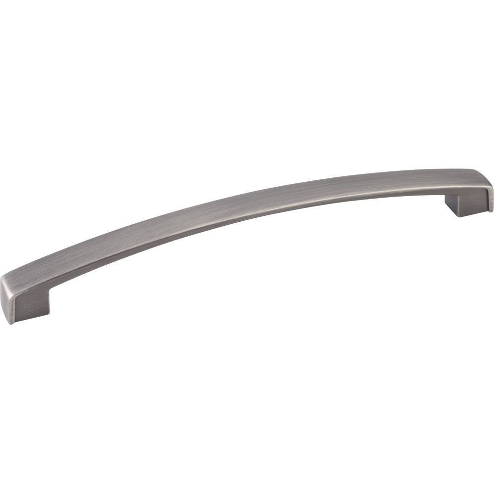 Jeffrey Alexander 549-192BNBDL 192 mm Center-to-Center Brushed Pewter Merrick Cabinet Pull