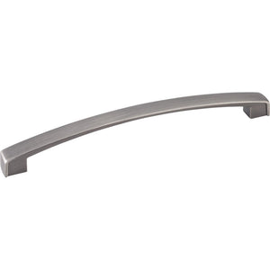 Jeffrey Alexander 549-192BNBDL 192 mm Center-to-Center Brushed Pewter Merrick Cabinet Pull
