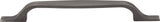 Elements 382-160BNBDL 160 mm Center-to-Center Brushed Pewter Square Cosgrove Cabinet Pull