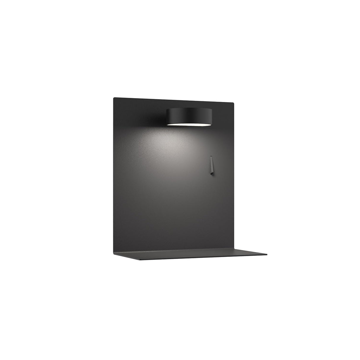 Kuzco WS16907-BK DRESDEN 7" WALL SCONCE BLACK 7W 120VAC WITH LED DRIVER AND USB PORT 3000K 90CRI