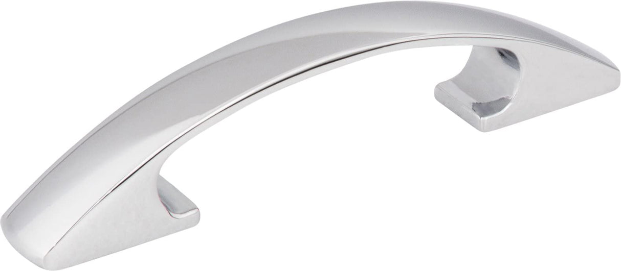 Elements 771-3PC 3" Center-to-Center Polished Chrome Arched Strickland Cabinet Pull