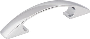 Elements 771-3PC 3" Center-to-Center Polished Chrome Arched Strickland Cabinet Pull