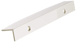 Amerock Cabinet Edge Pull Polished Chrome 4-9/16 inch (116 mm) Center to Center Aloft 1 Pack Drawer Pull Drawer Handle Cabinet Hardware