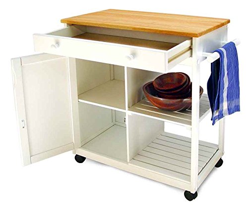 John Boos PPB3624C-D Catskill Craftsmen Preston Hollow Kitchen Cart