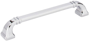 Jeffrey Alexander 165-160PC 160 mm Center-to-Center Polished Chrome Ella Cabinet Pull
