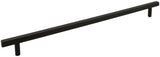 Jeffrey Alexander 845-18DBAC 18" Center-to-Center Brushed Oil Rubbed Bronze Square Dominique Appliance Handle