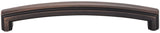 Jeffrey Alexander 519-160DBAC 160 mm Center-to-Center Brushed Oil Rubbed Bronze Delgado Cabinet Pull