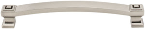 Jeffrey Alexander 585-160DACM 160 mm Center-to-Center Gun Metal Square Delmar Cabinet Pull