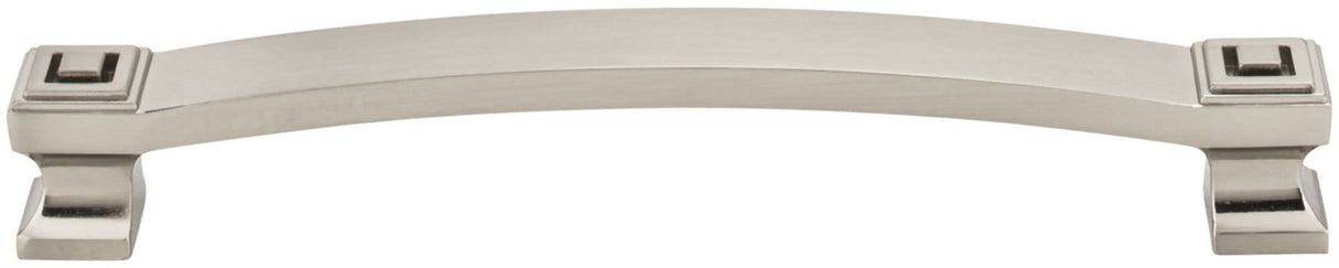 Jeffrey Alexander 585-160BNBDL 160 mm Center-to-Center Brushed Pewter Square Delmar Cabinet Pull