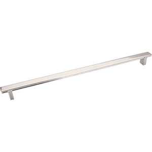 Jeffrey Alexander 867-320NI 320 mm Center-to-Center Polished Nickel Square Anwick Cabinet Pull