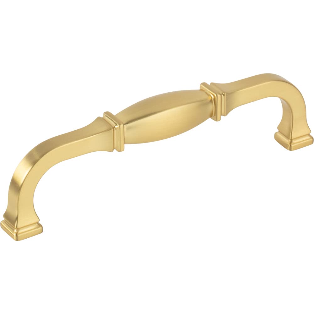 Jeffrey Alexander 278-128BG 128 mm Center-to-Center Brushed Gold Audrey Cabinet Pull