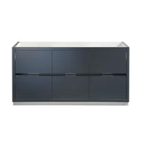 Fresca FCB8460GO Fresca Valencia 60" Gray Oak Free Standing Single Sink Modern Bathroom Cabinet