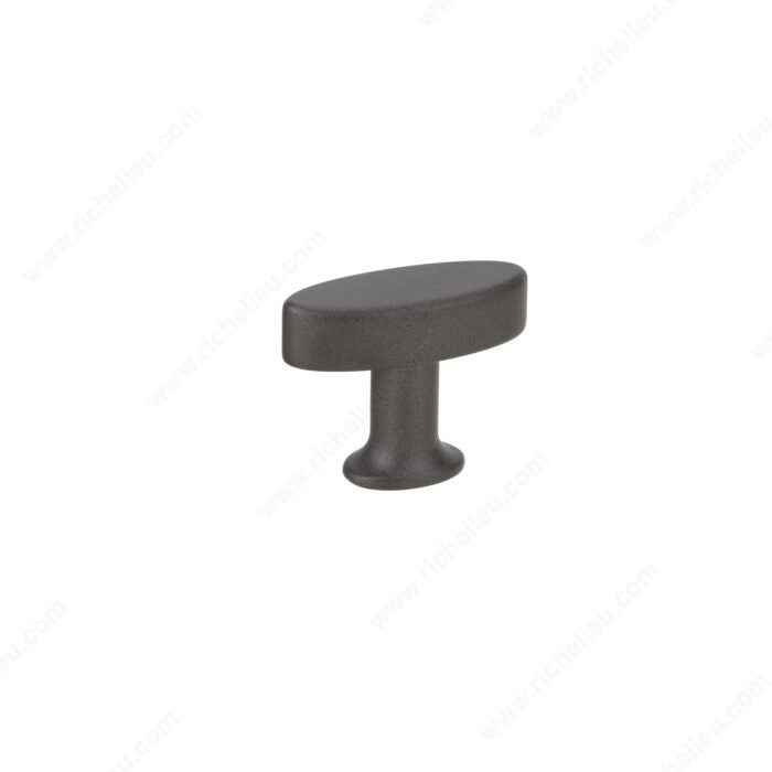 Richelieu BP257038107 Modern Metal Knob - 2570, Orion Gray