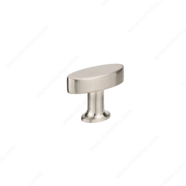 Richelieu BP257038195 Modern Metal Knob - 2570, Brushed Nickel