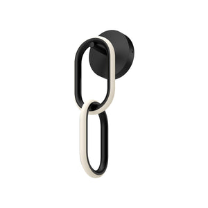 Kuzco WS92617-BK AIREN 17" WALL SCONCE TEXTURED BLACK 120V TRIAC/ELV LED 3000K 90CRI 20W
