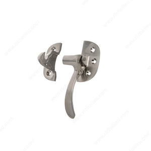 Richelieu BP857859R900 Metal Icebox Latch - Right Opening - 8578, Matte Black