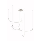 Kuzco MP89570-BN TALIS 70" MP BRUSHED NICKEL  87W LED 90 3000K DC LED