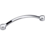 Elements 745-128PC 128 mm Center-to-Center Polished Chrome Arched Belfast Cabinet Pull