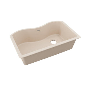 Elkay Quartz Classic ELGUS3322RPT0 Putty Single Bowl Undermount Sink