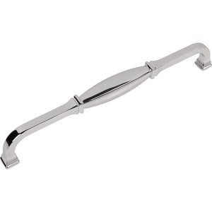 Jeffrey Alexander 278-18PC 18" Center-to-Center Polished Chrome Audrey Appliance Handle
