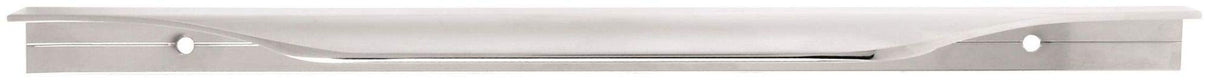 Amerock Cabinet Edge Pull Polished Nickel 8-9/16 inch (217 mm) Center to Center Aloft 1 Pack Drawer Pull Drawer Handle Cabinet Hardware