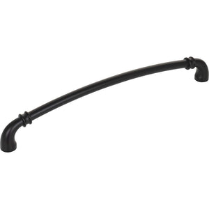 Jeffrey Alexander 445-224MB 224 mm Center-to-Center Matte Black Marie Cabinet Pull