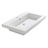 Fresca FVS8080WH Fresca Medio 32" White Integrated Sink / Countertop