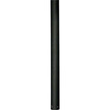 Matthews Fan AT-10DR-BK Atlas 10" Down Rod in Matte Black finish