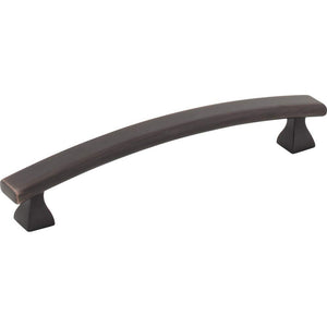 Elements 449-128BG 128 mm Center-to-Center Brushed Gold Square Hadly Cabinet Pull