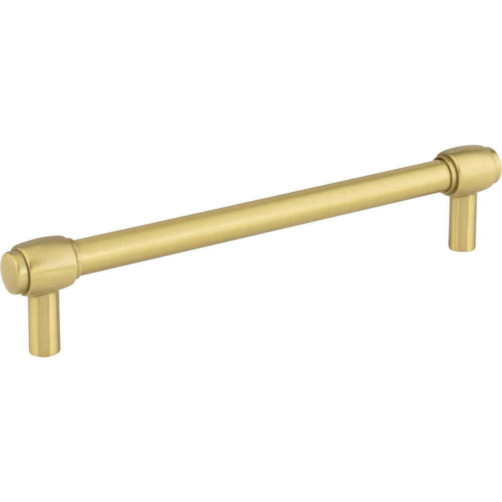 Jeffrey Alexander 885-160BG 160 mm Center-to-Center Brushed Gold Hayworth Cabinet Bar Pull