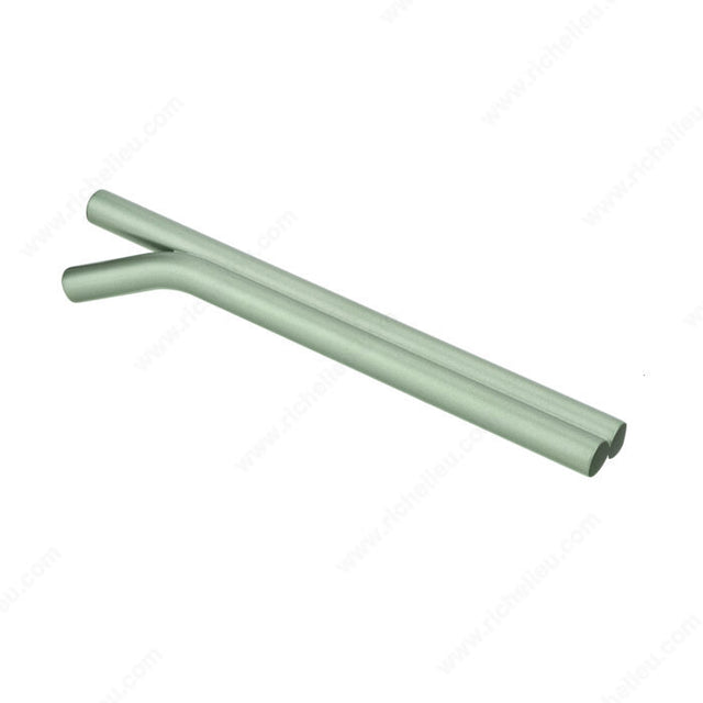 Richelieu 1030128118 Modern Metal Pull - 1030, Metallic Green, 5 1/32 in, 7 3/32 in