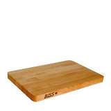 John Boos 213-6 Cutting Board Wood 18" x 12" 1.25" 18X12X1.25 MPL-EDGE GR-REV-NO GRV-