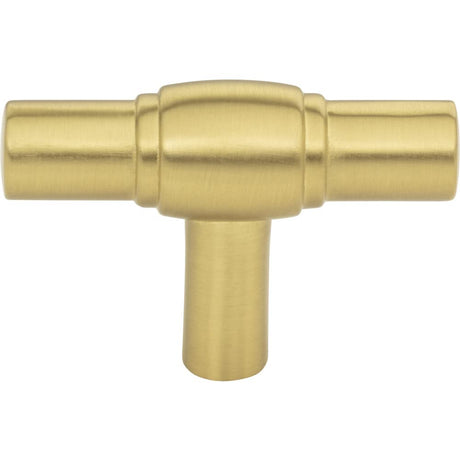 Jeffrey Alexander 885L-BG 2" Brushed Gold Hayworth Cabinet "T" Knob