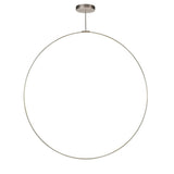 Kuzco PD82572-BN CIRQUE 72" PD Brushed Nickel 120V TRIAC/ELV LED 3000K 90CRI 94W