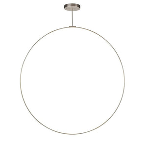 Kuzco PD82572-BN CIRQUE 72" PD Brushed Nickel 120V TRIAC/ELV LED 3000K 90CRI 94W
