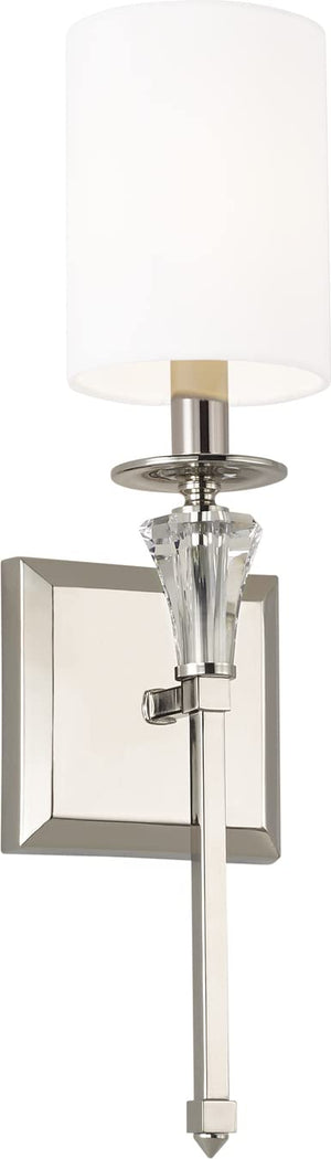 Capital Lighting 641811PN-700 Laurent 1 Light Sconce Polished Nickel