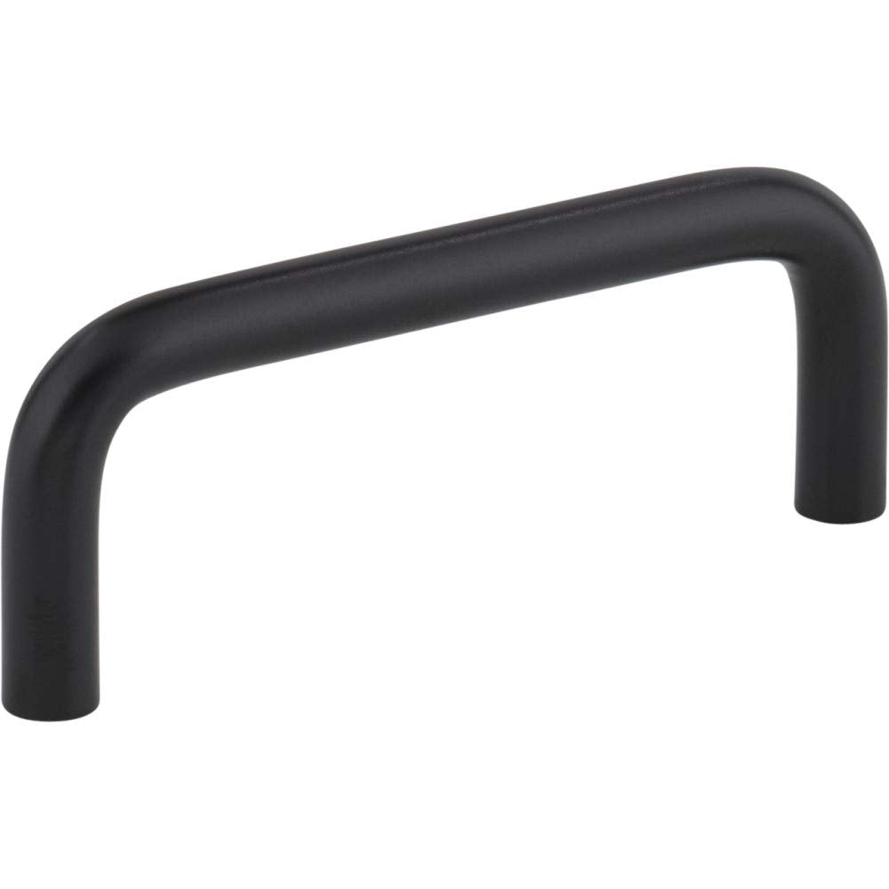 Elements S271-3MB 3" Center-to-Center Matte Black Torino Cabinet Wire Pull