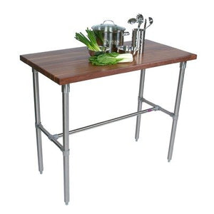 John Boos WAL-CUCKNB424 Cucina Classico American Black Walnut 48