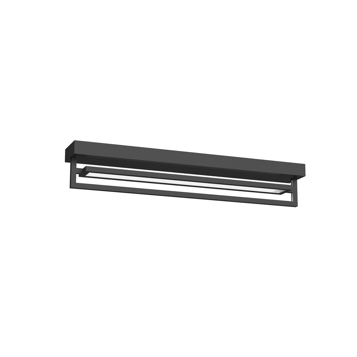 Kuzco SF16230-BK MONDRIAN 30" SEMI FLUSH BLACK 44W 120VAC WITH LED DRIVER 3000K 90CRI