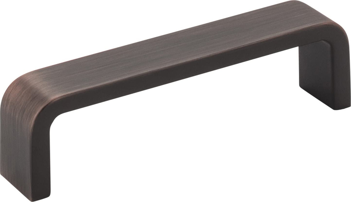 Elements 193-96DBAC 96 mm Center-to-Center Brushed Oil Rubbed Bronze Square Asher Cabinet Pull