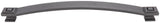 Jeffrey Alexander 585-12DP 12" Center-to-Center Distressed Pewter Square Delmar Appliance Handle