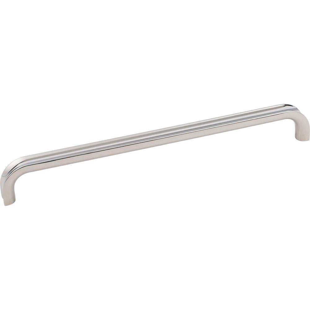 Jeffrey Alexander 667-224NI 224 mm Center-to-Center Polished Nickel Rae Cabinet Pull